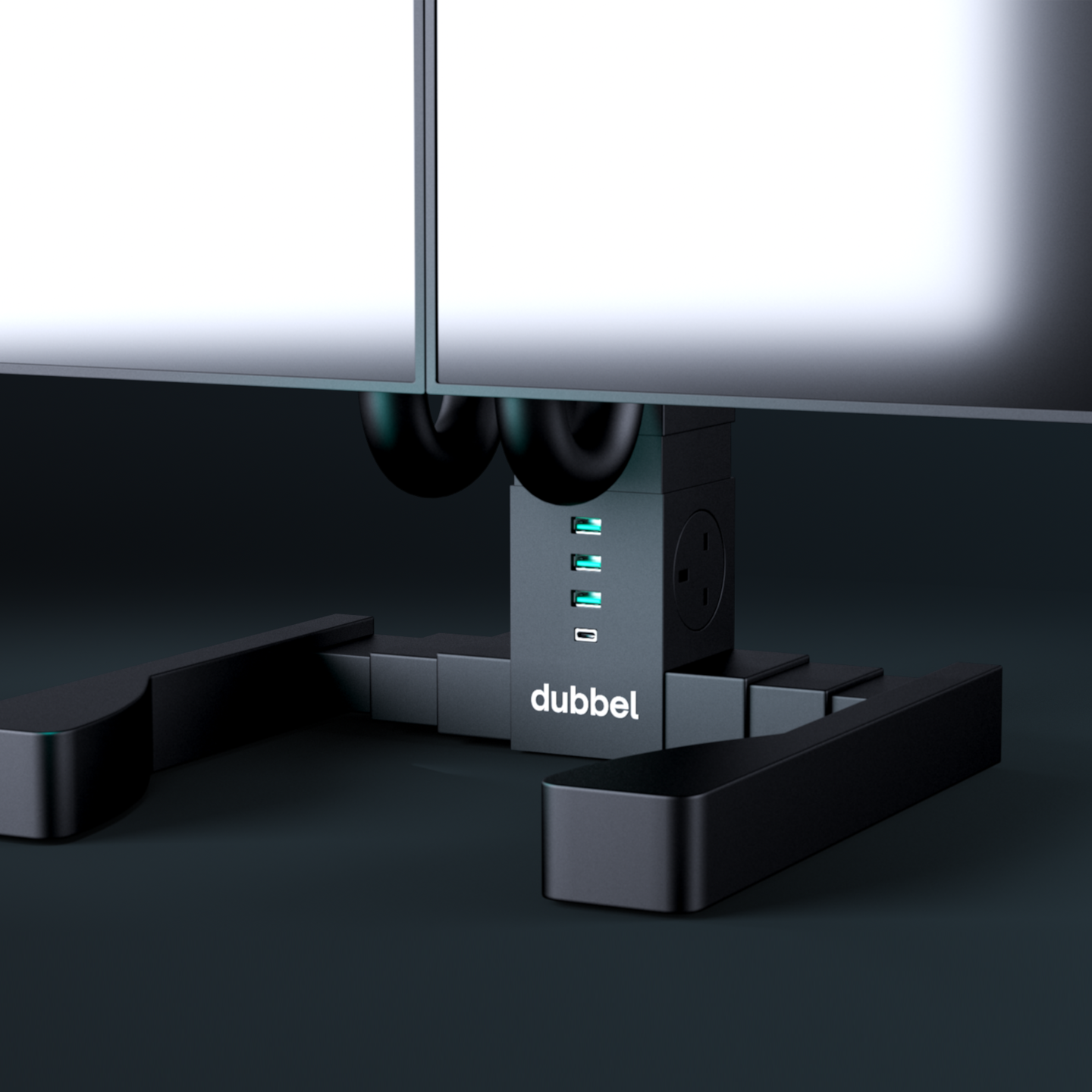 View of ports on front of dubbel mute